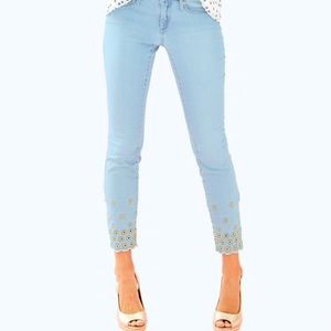 Lilly Pulitzer South Ocean Jeans NWT
